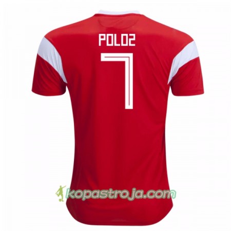 Billiga Fotbollströjor Ryssland Poloz 7 WM 2018 Hemma tröja